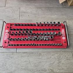 Matco Tools Locking Socket Tray With Blackhawk Sockets