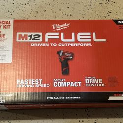 🔴 Milwaukee M12 Fuel 1/4” Impact Driver Kit 🔴