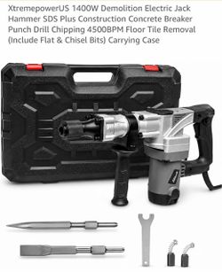 XtremepowerUS  900 W  Electric Demolition  Jack Hammer