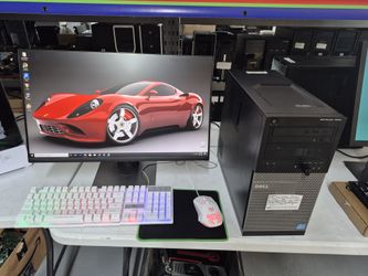 i7 3770 Dell Optiplex Computer Setup AMD RADEON 7700 1GB  Windows 10Pro +Office Suite Applications