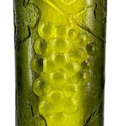 Vintage Sascha Brastoff Avocado Resin Vase 1970s 