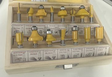 Router Bit set 15 pice brand new 