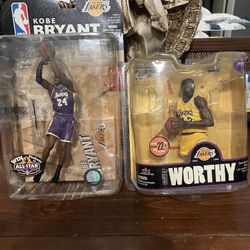 Kobe And Worthy collectibles