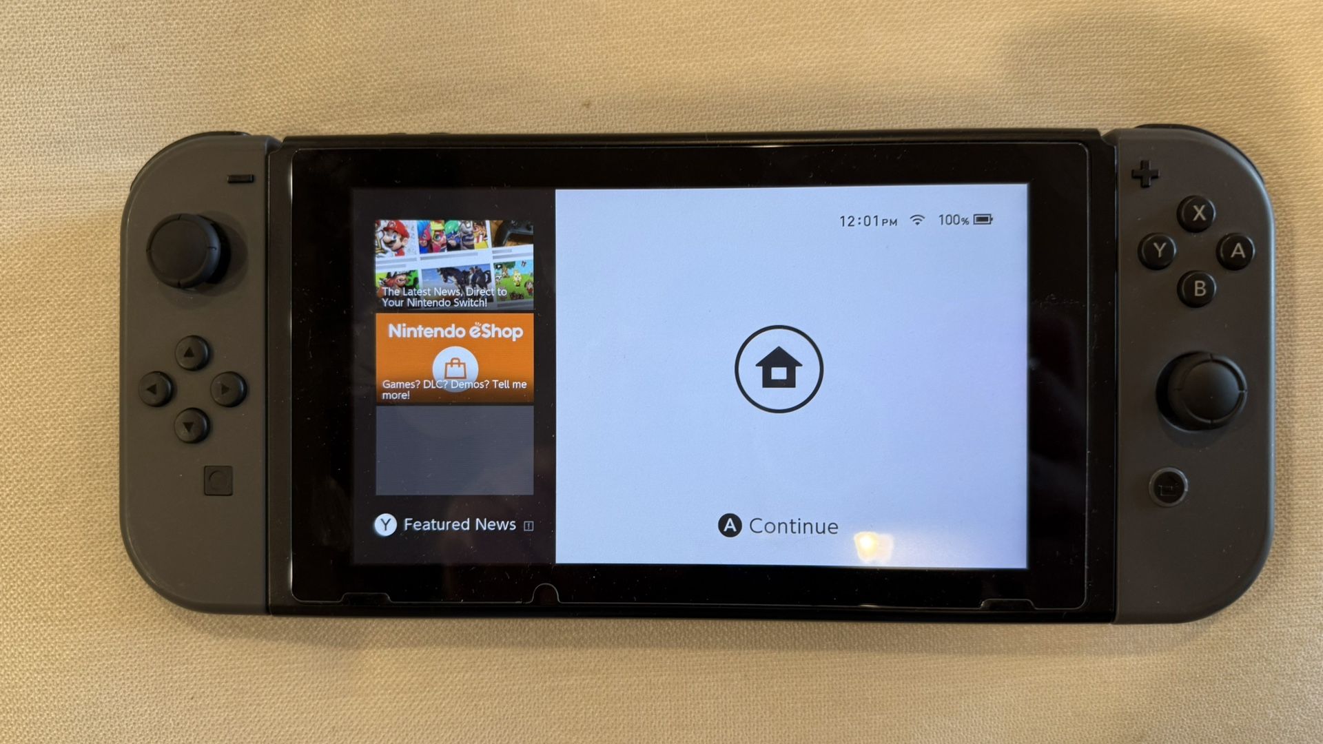 Nintendo Switch With Case