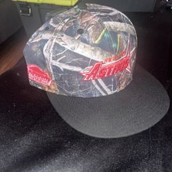Houston Astros Camo Fitted Baseball Hat 