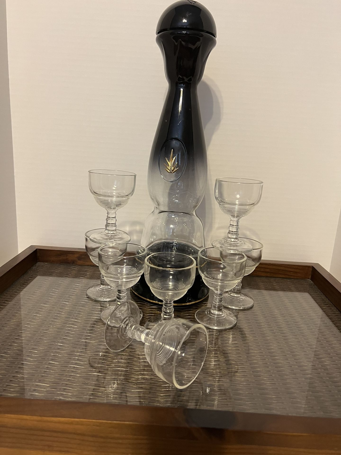 Vintage EAPG Shot/Apertif/Cordial Glasses - Set Of 8