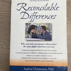 Reconcilable Differences: Rebuild Your Relationship - Christensen & Jacobson (2nd Ed)