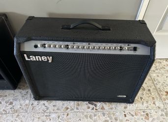 Laney Made in UK TF320 Tube Fusion 2x12" 120-Watt Guitar Combo Amplifier  Tube Guitar Amp