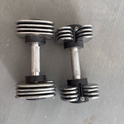 Adjustable Dumbbells