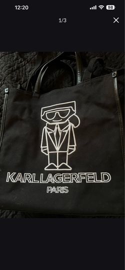 Karl lagerfeld tote bag