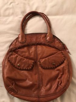 Lucky brand brown leather bag / purse