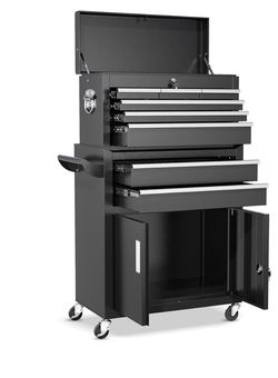 INTERGREAT 8-Drawer Rolling Tool Chest & Cabinet - New in Box