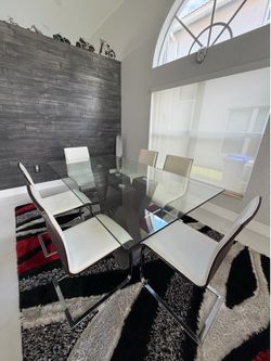Glass Dining Set