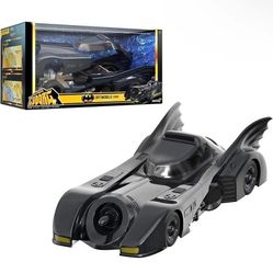 Super7 Super Cyborg Batman Batmobile 1989 (Full Color) - 13"" Batman Action Figure Vehicle Classic