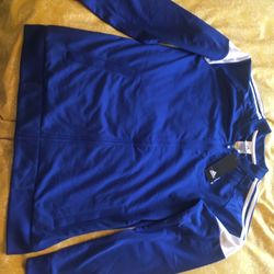 Adidas Blue Zip Up Jacket