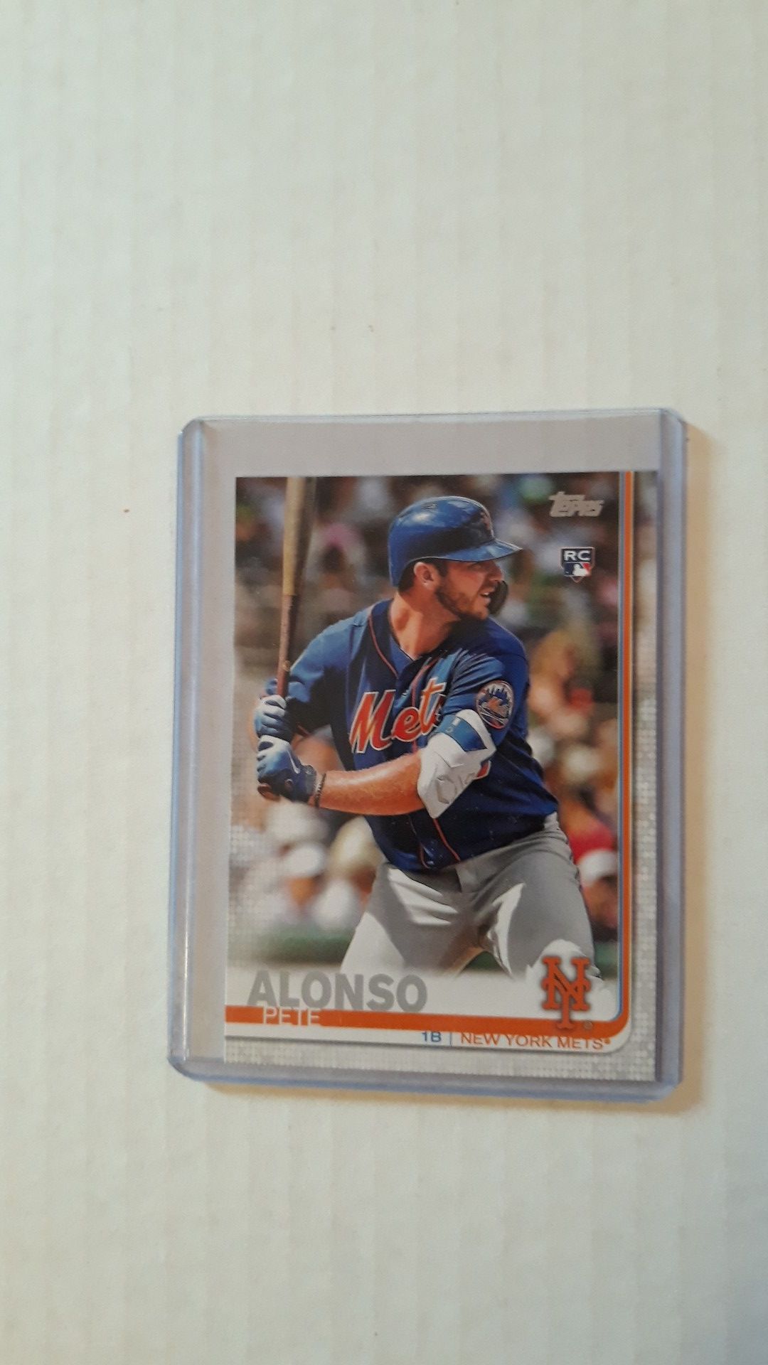 2019 Topps Pete Alonso.