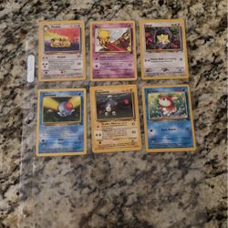 Rare Pokémon Cards Good Condition. Give Me Your Best Offer.