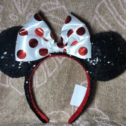 Minnie Mouse Polka Dots Headband