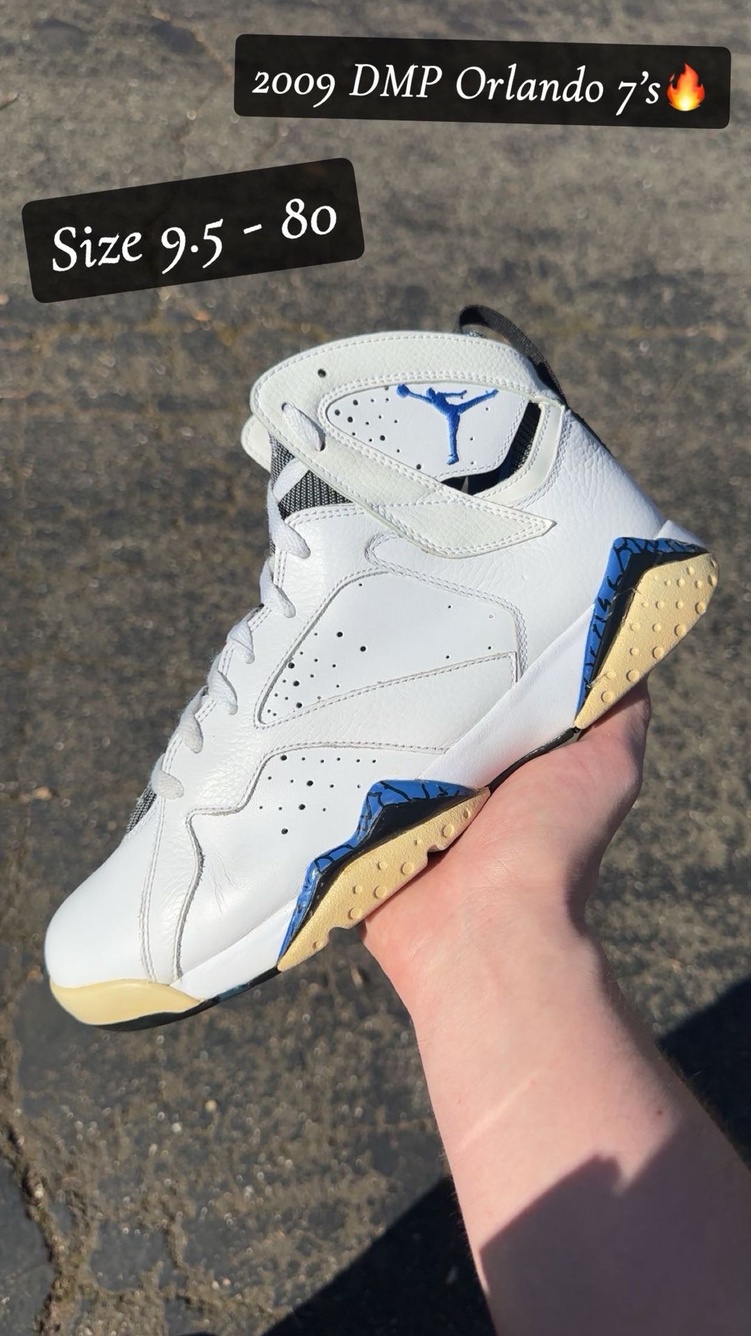 Jordan 7 Retro DMP size 9.5