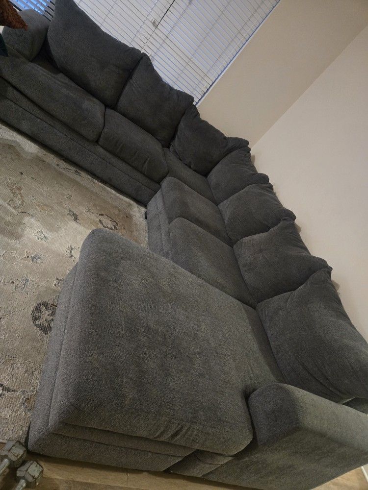 Sectional Gray Couch