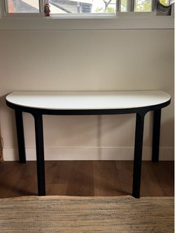 Moving, must sell! Make an offer!! Ikea Bekant Half Circle Desk