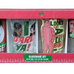 A Christmas Story Glass Gift Set
