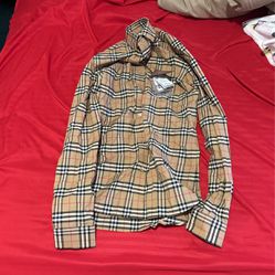 Size Small Burberry Shirt 