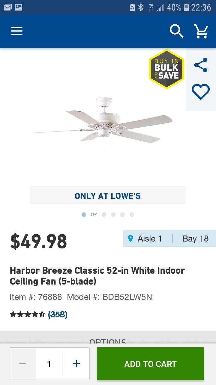 ceiling fan