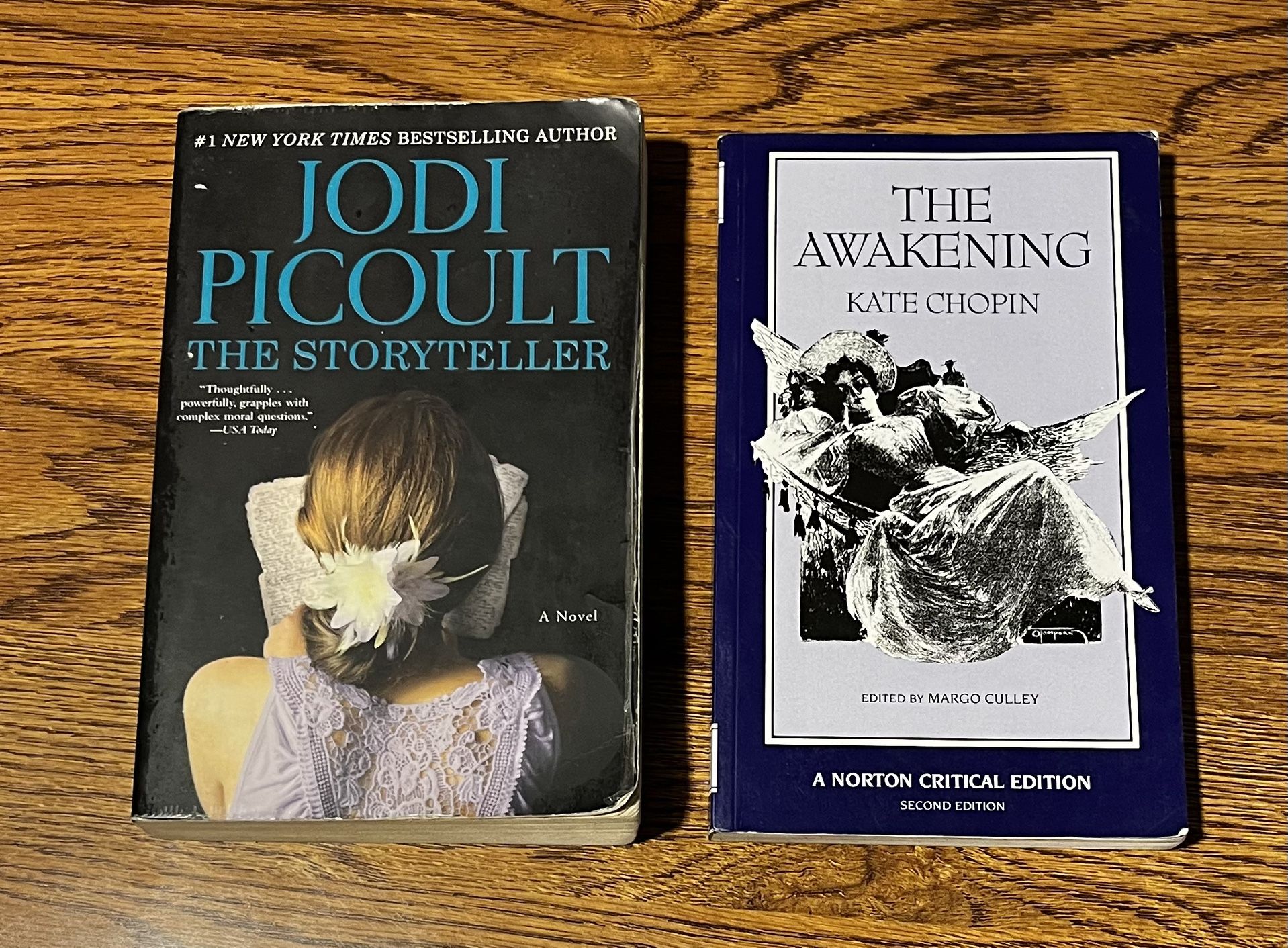 The Storyteller by Jodi Picoult, The Awakening by Kate Chopin (Paperback)