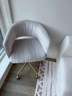Eifizek Velvet Office Desk Chair