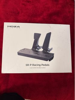 Moza SRP pedals with clutch pedal