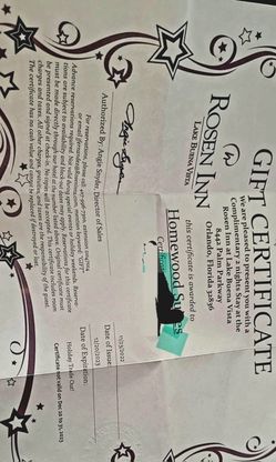 I Have A Beautiful Amazing Orlando Hotel 2 Night Say