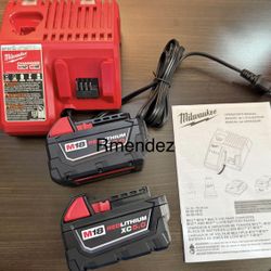 Milwaukee M18 5.0 AH Battery + Charger Brand New