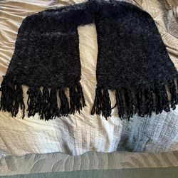 A Hand Crocheted Scarf/shawl for any occasion .  