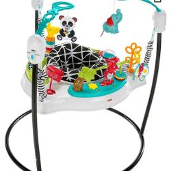  Like New - Fisher-Price Baby Bouncer Jumperoo Activity Center