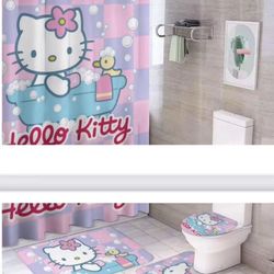 Hello Kitty Set De Bańo