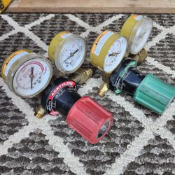 Torch Gauges.   Set.  PAIR. 