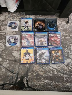 PS4 Games Assorted 