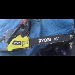 Ryobi Chainsaw 18”