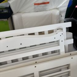Mini Crib 4-in-1 Convertible + Changing Table