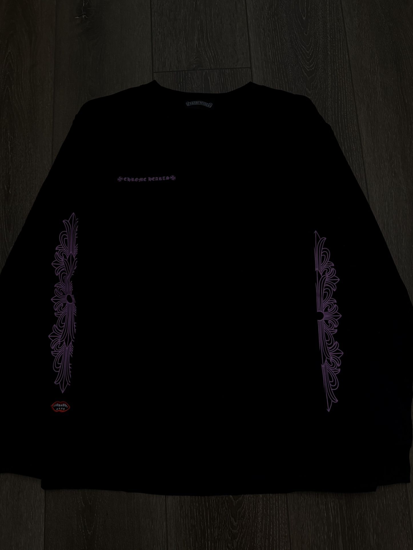 Chrome Hearts Black Nd Pink Longsleeve Tshirt