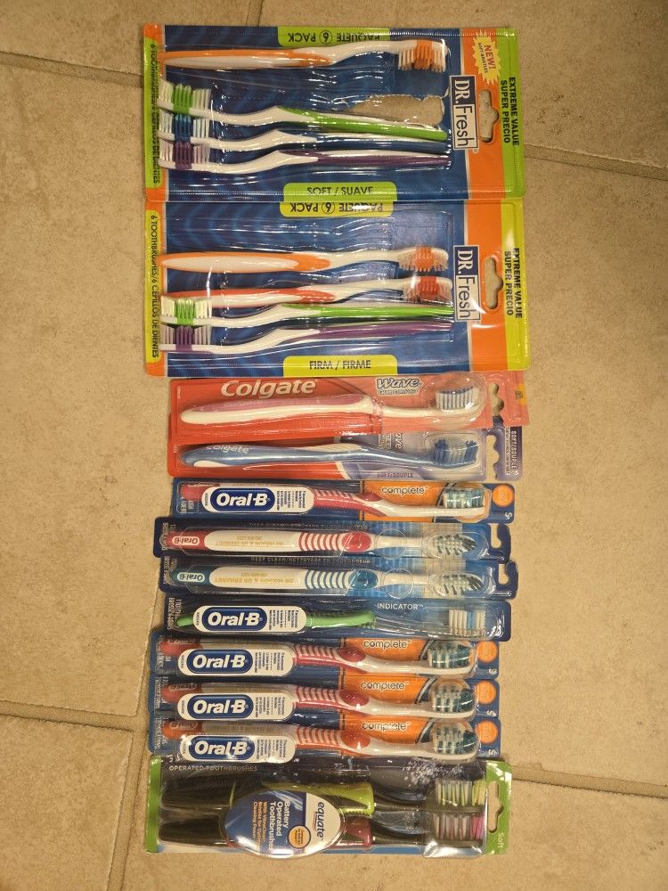 New Toothbrushes