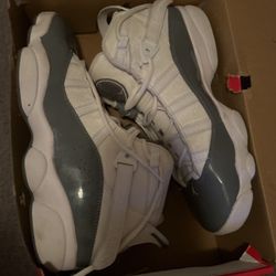 Jordan 6 Rings White/cool Grey 