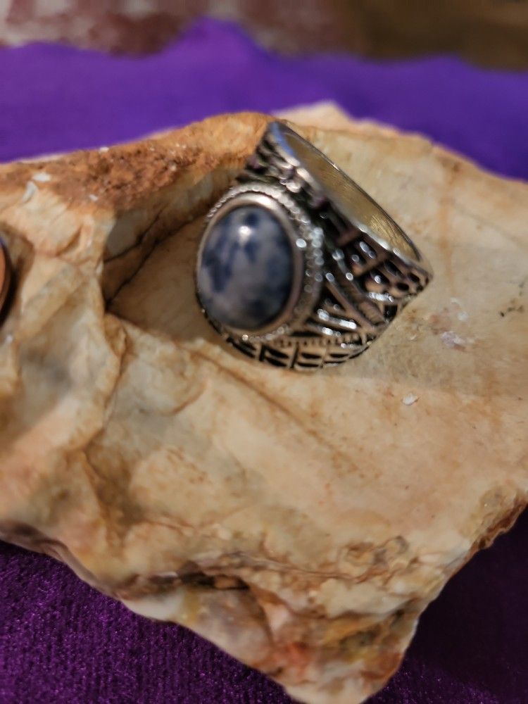 "Lapis" Stone Ring