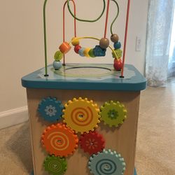 Infant Toddler Wooden Activity Toy 