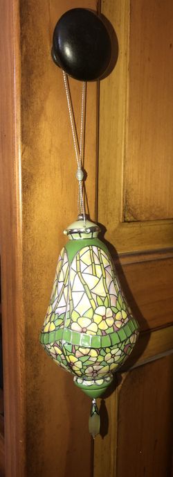 2001 Bradford Editions Louis Tiffany style Heirloom Porcelain Ornament
