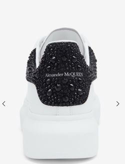 Alexander McQueen  Oversize Crystal Embellished Sneaker sz 9