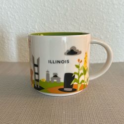 Illinois Starbucks mug, 16 oz.