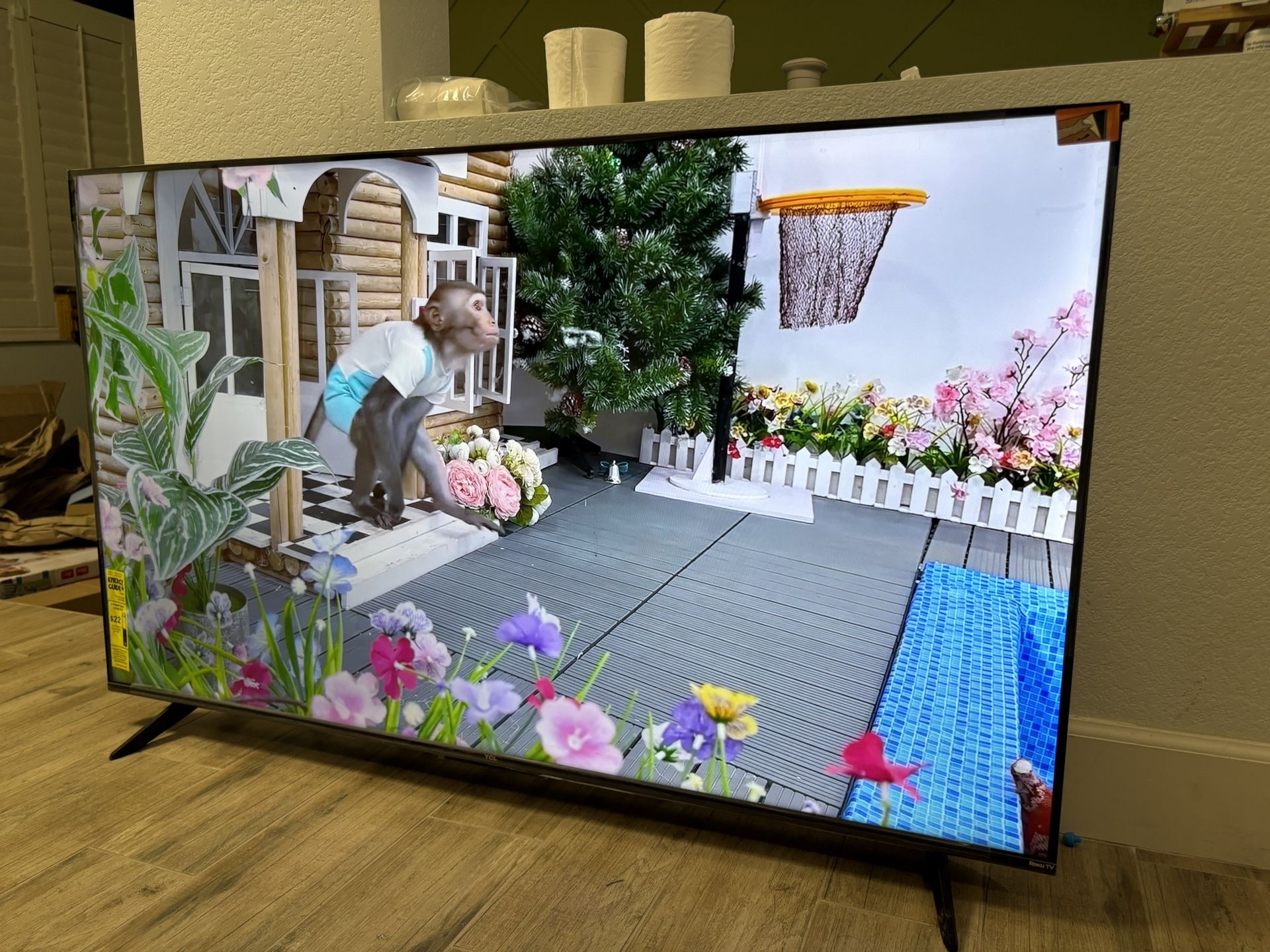 TCL 55" CLASS 4-SERIES 4K UHD HDR LED SMART ROKU TV - 55S451