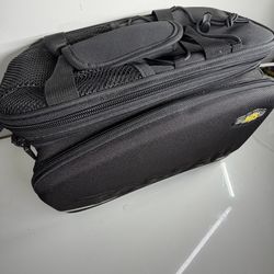 Topeak MTS TrunkBag EX Black with Straps Mount and Bottle Holder Rack Bag Case